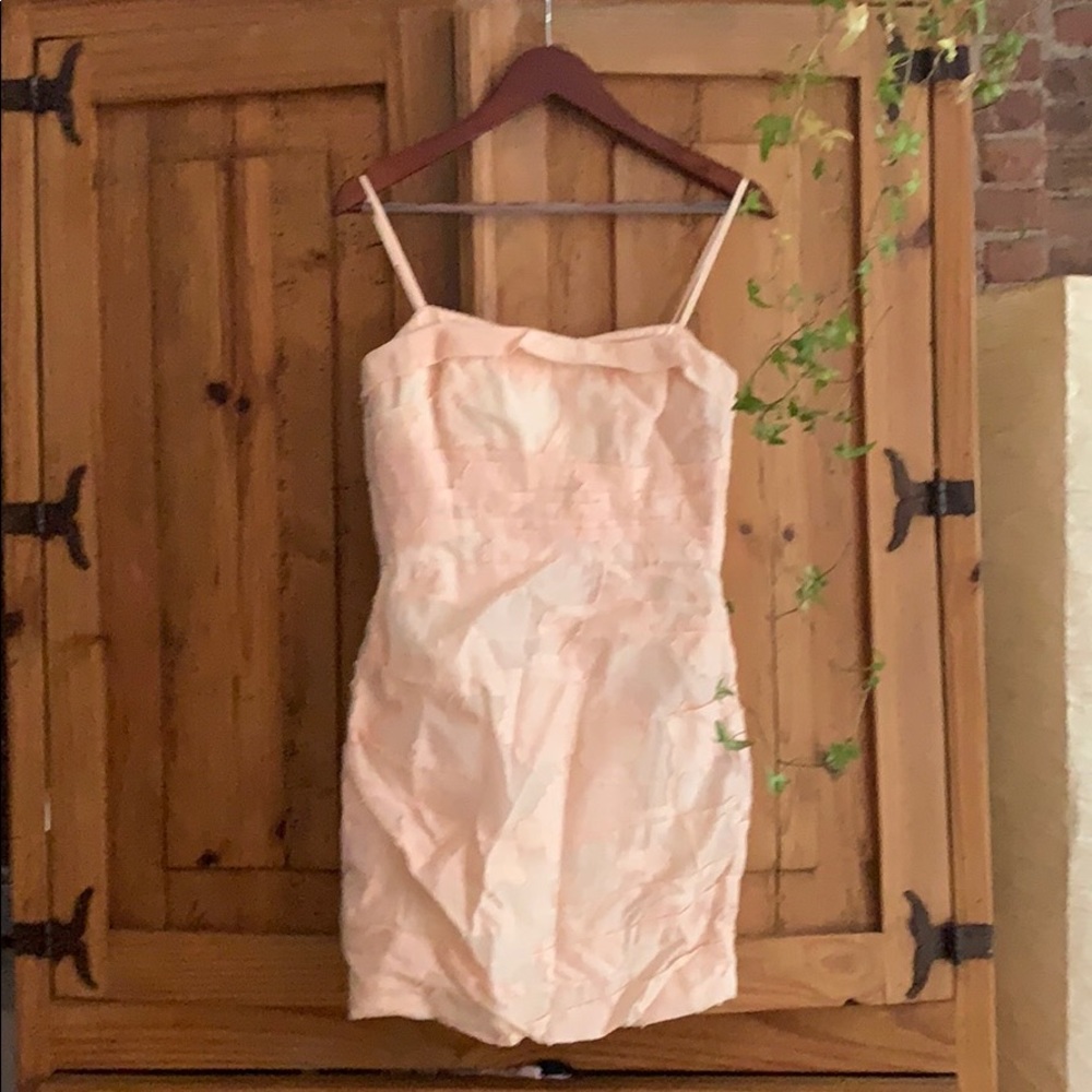Sine pink mini dress